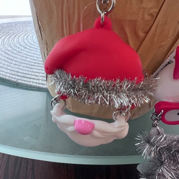 🎄Bath & Body Works Mr and Mrs Claus PocketBac Holder & Bac Sanitizer NWT - Picture 2 of 3